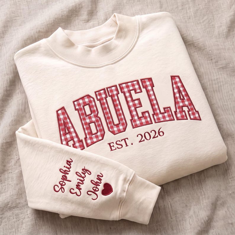 personalized-grandma-mock-neck-sweatshirt-custom-gingham-applique-with-grandkids-names-nana-gammy-mama-gift