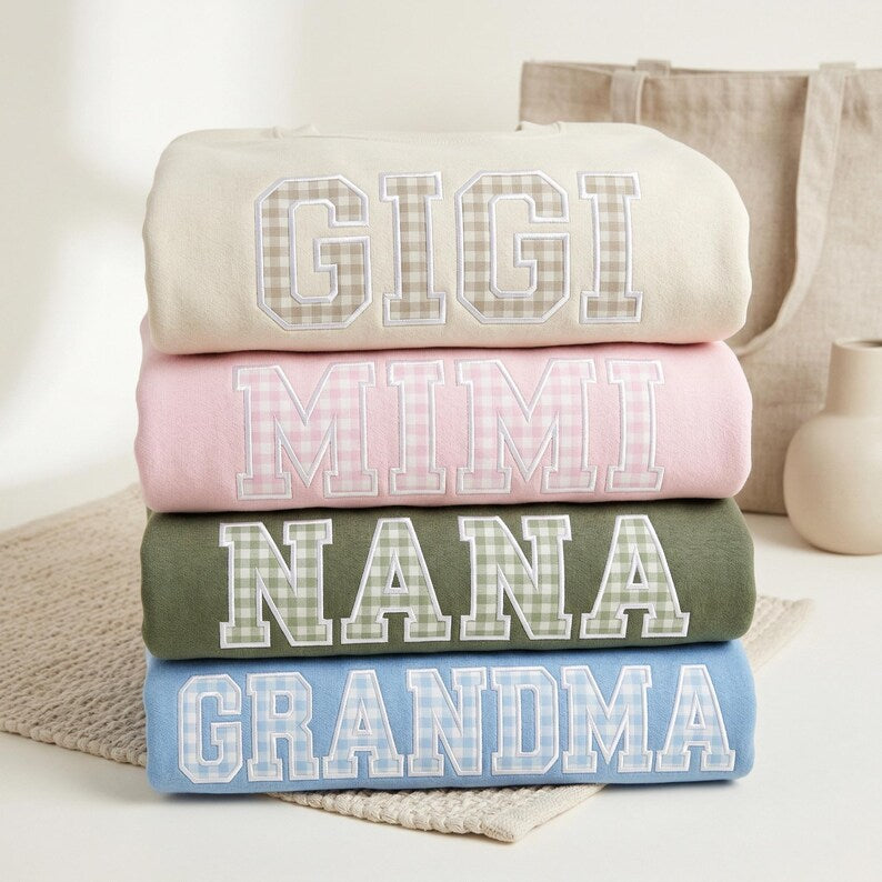 custom-gingham-applique-embroidered-sweatshirt-mothers-day-gift
