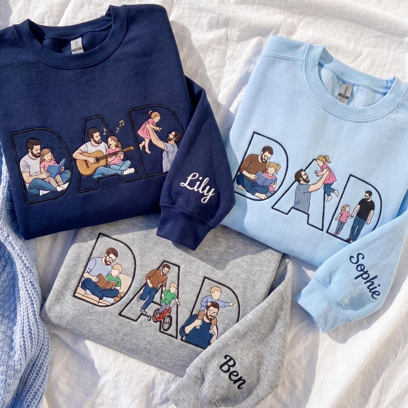 personalized-embroidered-dad-sweatshirt-with-custom-photos-fathers-day-gift
