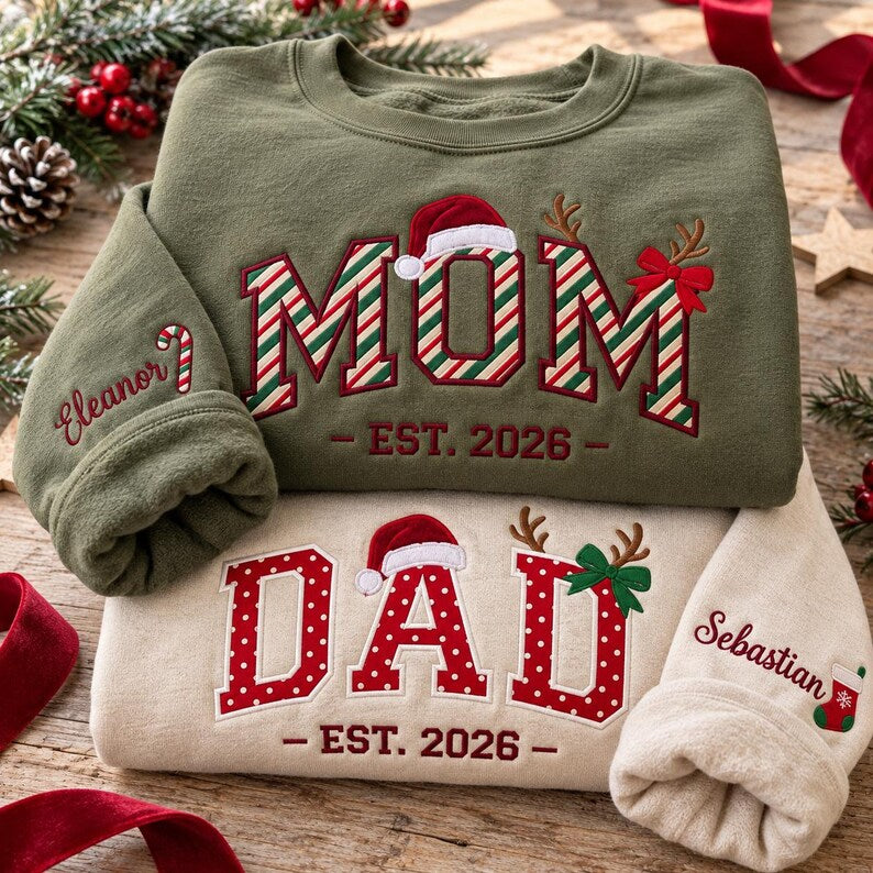 custom-christmas-family-embroidered-sweatshirt-personalized-mom-dad-est-year-holiday-crewneck-with-name-matching-family-christmas-gift