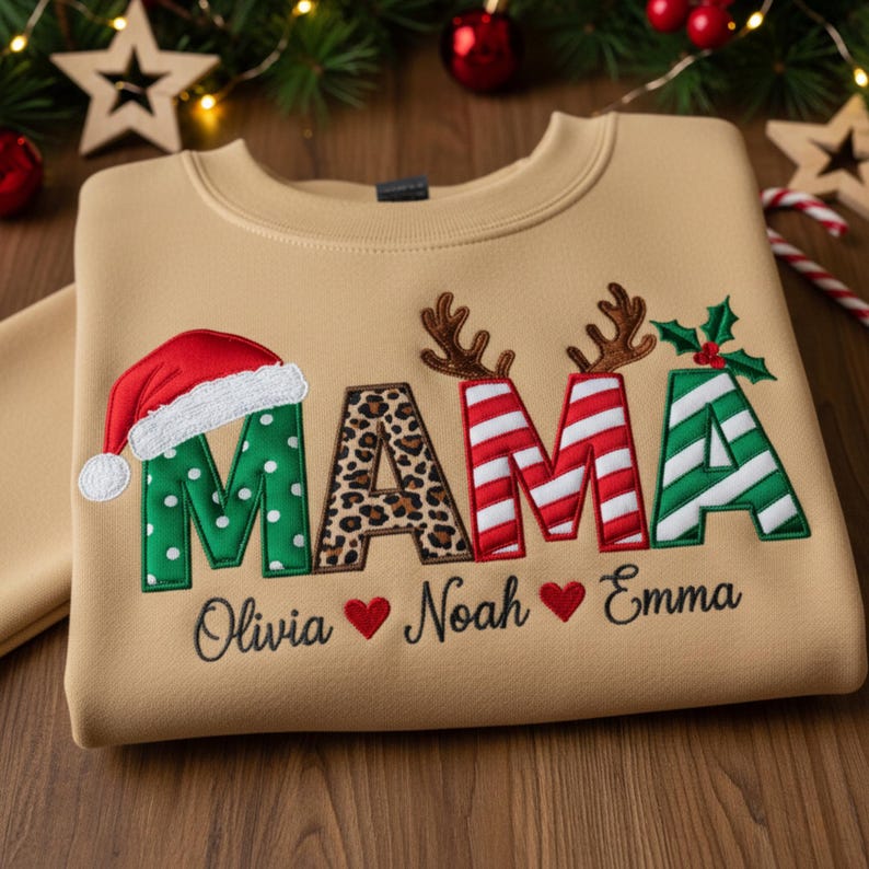 personalized-mama-christmas-sweatshirt-custom-kids-names-embroidered-holiday-pullover-festive-mom-gift-sweatshirt