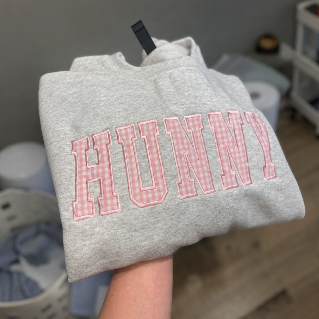 custom-gingham-applique-sweatshirt-personalized-varsity-gift-for-mom-mimi