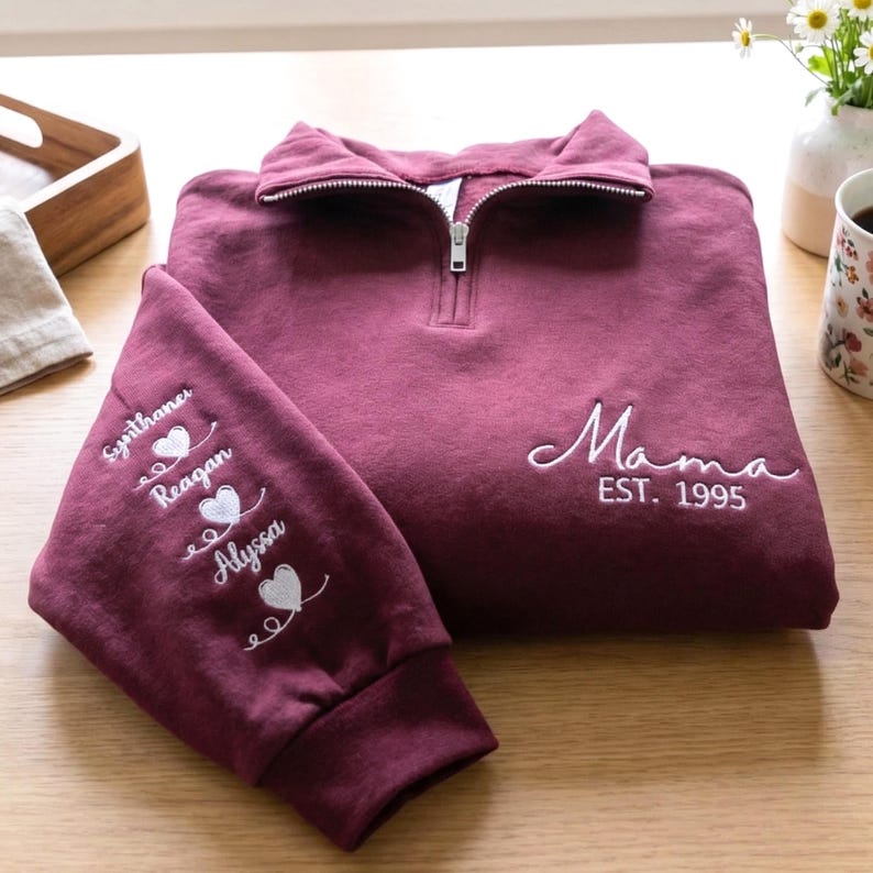 custom-embroidered-mama-quarter-zip-sweatshirt-with-names-mothers-day-gift