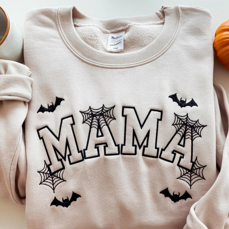 custom-mama-embroidered-halloween-sweatshirt-spooky-bat-spiderweb-design