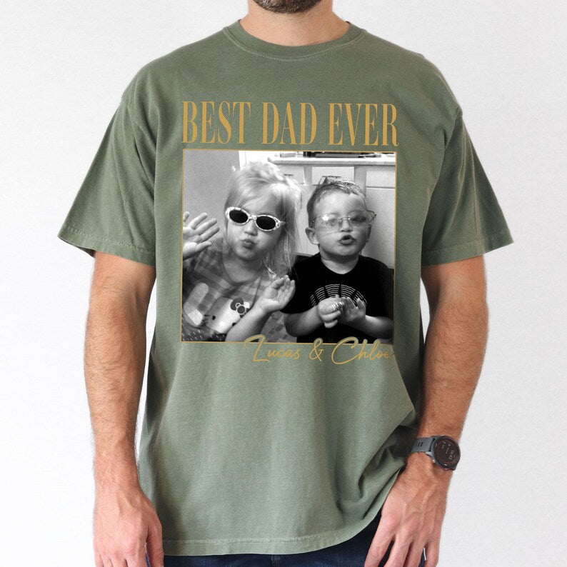 custom-dad-photo-vintage-style-t-shirt-best-dad-ever-personalized-fathers-day-gift-with-kids-picture-names