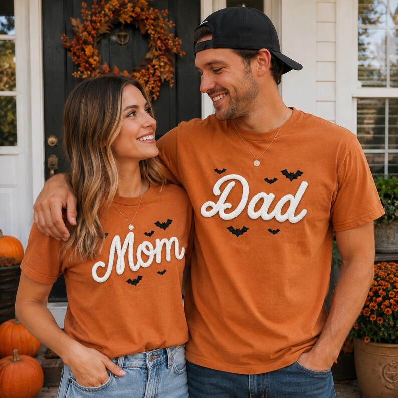 custm-matching-mom-dad-halloween-shirts-embroidered-bat-couples-tees-fall-pumpkin-patch-family-outfit