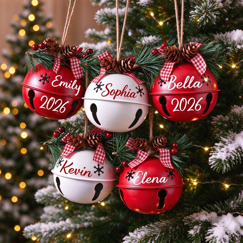 personalized-2026-christmas-bell-ornament-pine-cone-jingle-bells-festive-bow-decor-holiday-gift