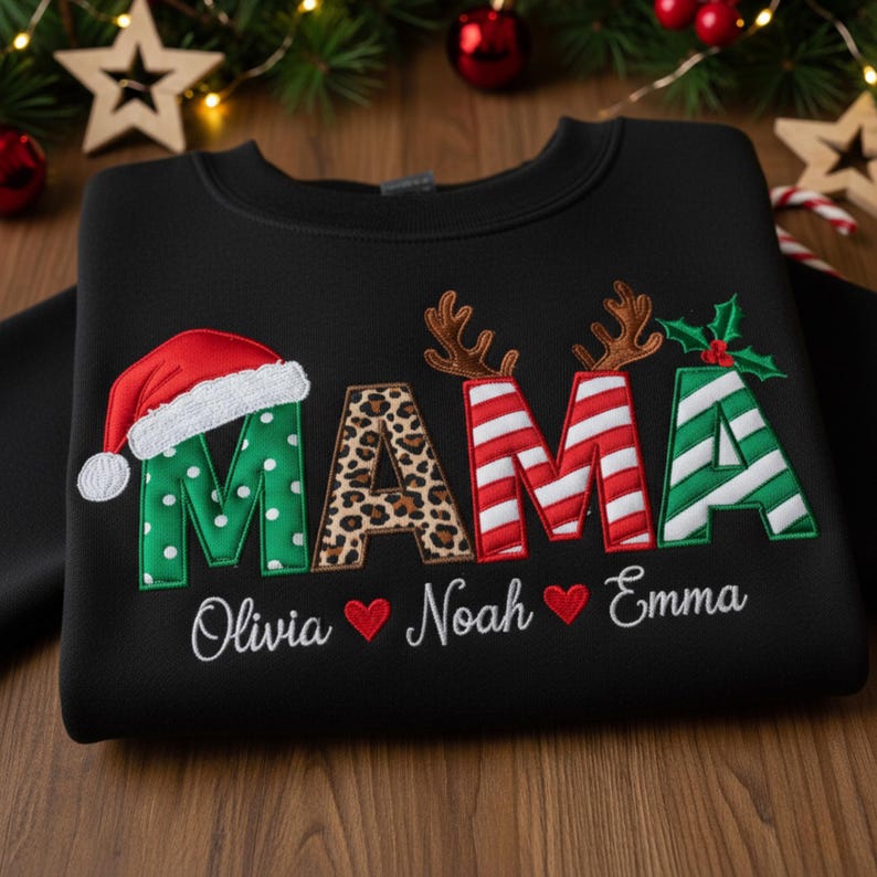 personalized-mama-christmas-sweatshirt-custom-kids-names-embroidered-holiday-pullover-festive-mom-gift-sweatshirt