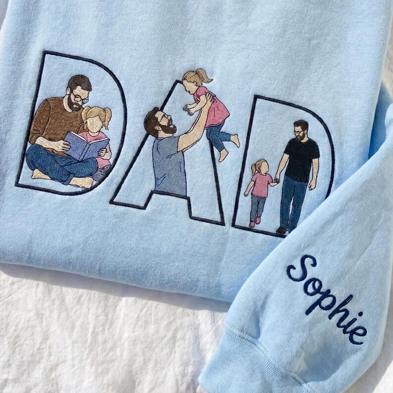 personalized-embroidered-dad-sweatshirt-with-custom-photos-fathers-day-gift