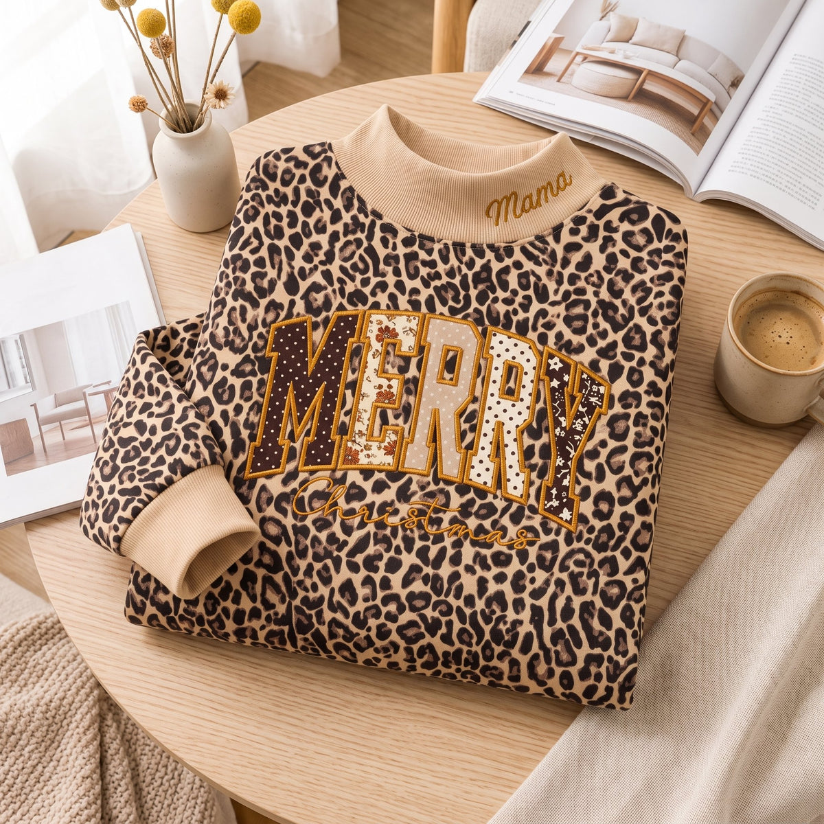custom-leopard-mock-neck-christmas-sweatshirt-merry-christmas-patchwork-applique-pullover