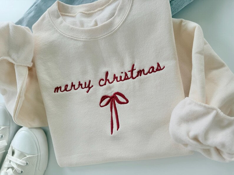 custom-embroidered-christmas-sweatshirt-personalized-merry-christmas-pullover-with-bow