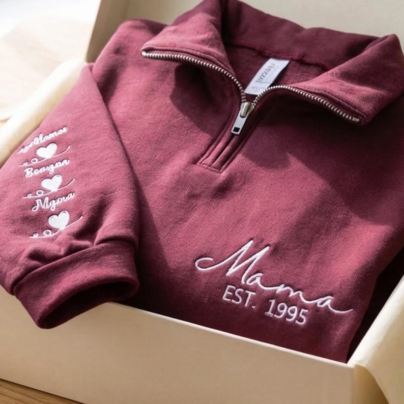 custom-embroidered-mama-quarter-zip-sweatshirt-with-names-mothers-day-gift