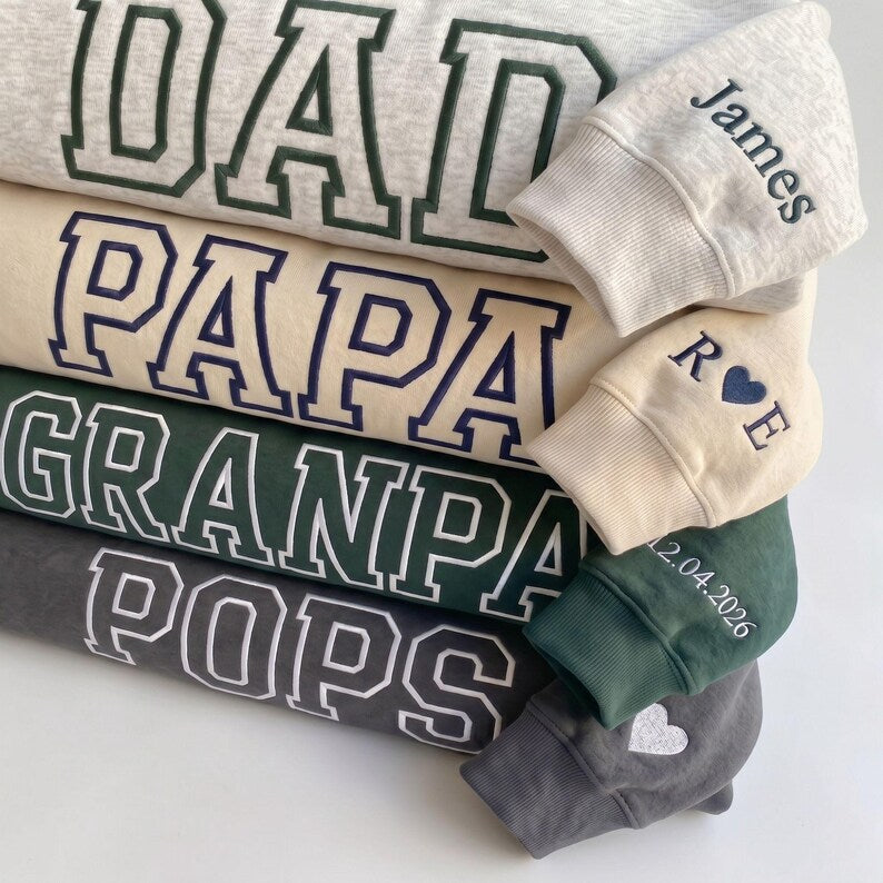 custom-embroidered-dad-sweatshirt-with-name-on-sleeve-personalized-fathers-day-gift