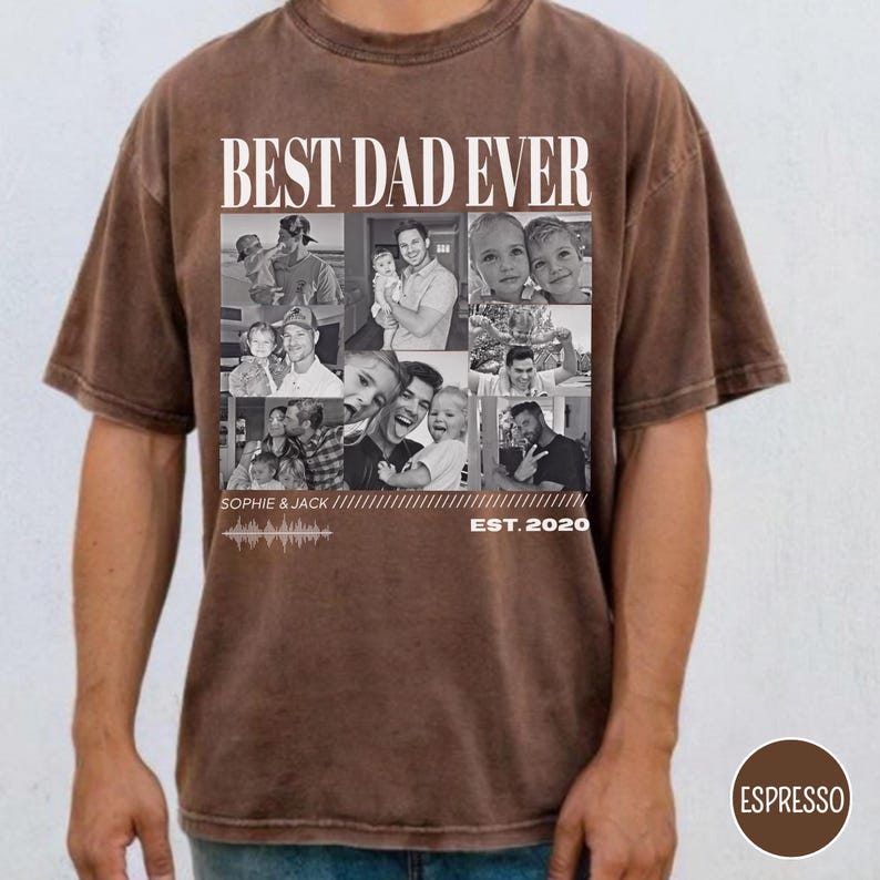 personalized-best-dad-ever-t-shirt-with-family-photos-fathers-day-gift