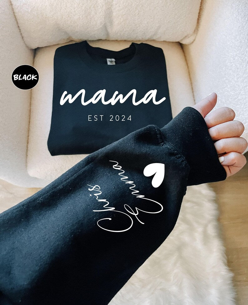 personalized-mom-and-est-date-heat-transfer-print-sweatshirt-with-kids-name-on-sleeve-mothers-day-gift
