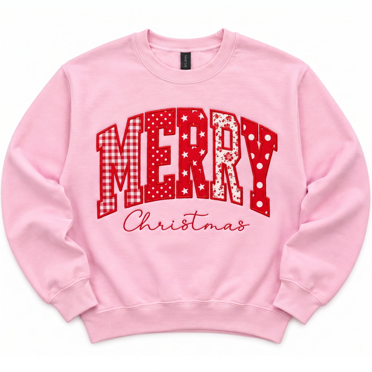 custom-merry-christmas-applique-embroidered-sweatshirt-festive-holiday-crewneck-with-patchwork-letter-design