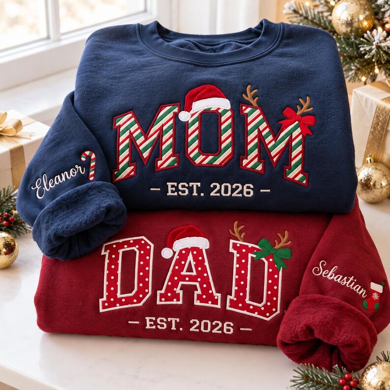 custom-christmas-family-embroidered-sweatshirt-personalized-mom-dad-est-year-holiday-crewneck-with-name-matching-family-christmas-gift
