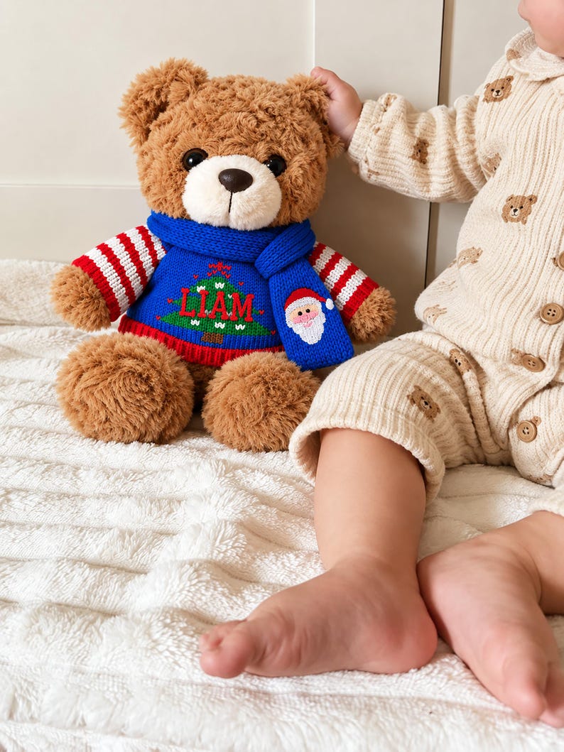 personalized-christmas-teddy-bear-with-custom-name-embroidered-sweater-holiday-keepsake-gift-for-kids-babies