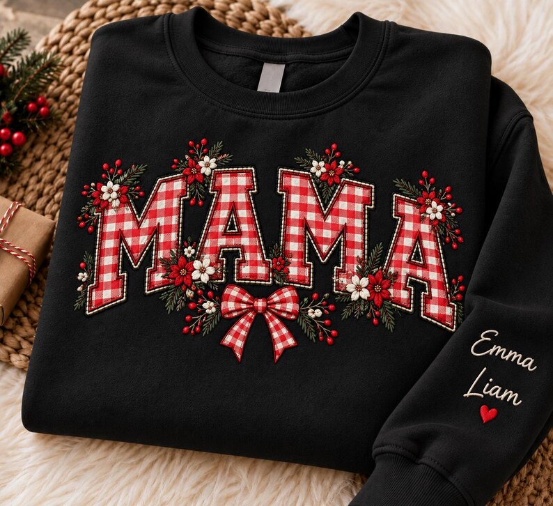 personalized-embroidered-plaid-christmas-mama-sweatshirt-holiday-gift-for-mom-gigi-mimi