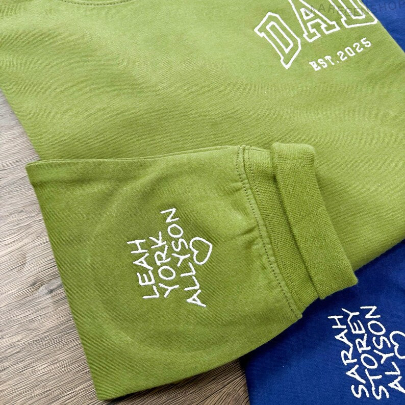 personalized-dad-embroidered-sweatshirt-with-kids-names-on-sleeve-fathers-day-gift