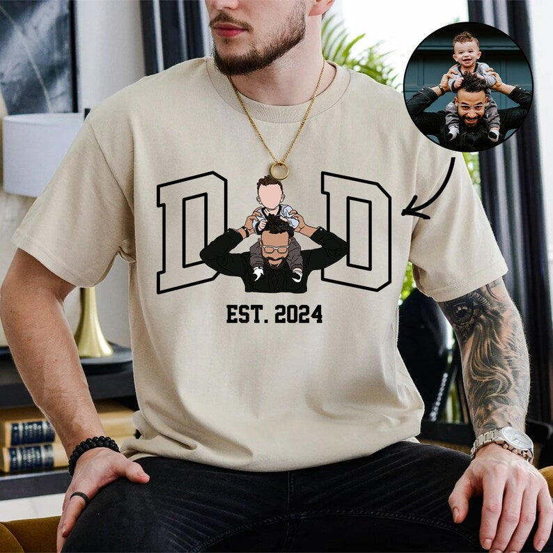 personalized-dad-photo-t-shirt-custom-fathers-day-gift-with-photo-est-2026