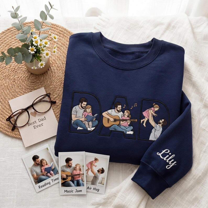 personalized-embroidered-dad-sweatshirt-with-custom-photos-fathers-day-gift