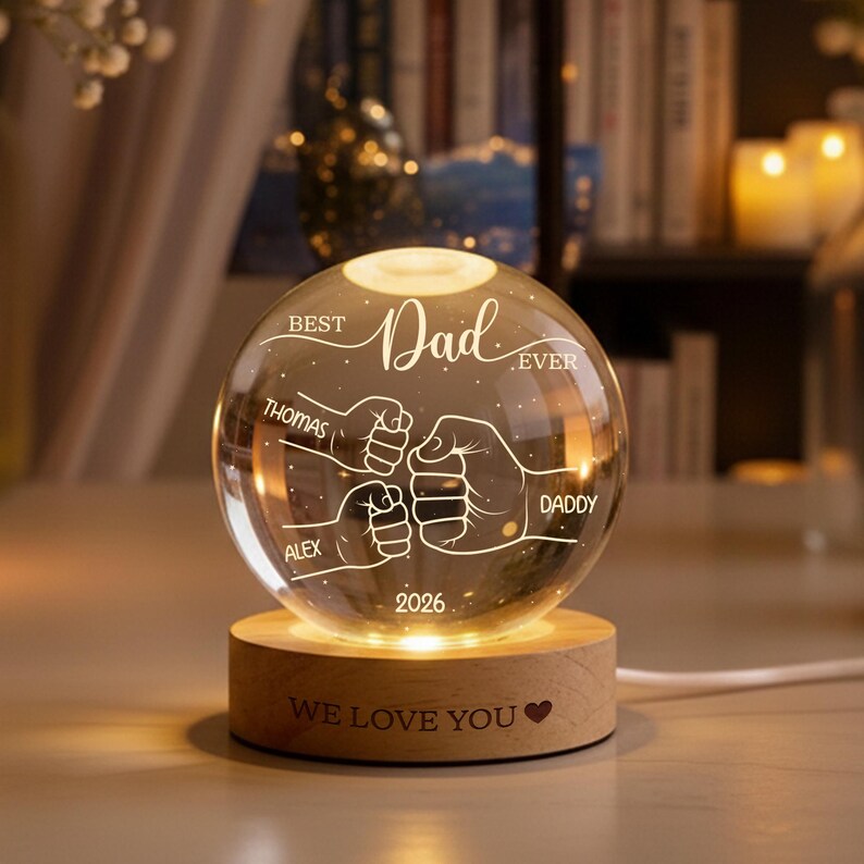 personalized-best-dad-ever-crystal-ball-night-light-fist-bump-family-gift-for-fathers-day