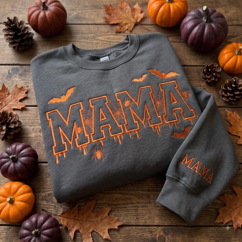 custom-embroidered-halloween-mama-sweatshirt-spooky-mom-pullover-custom-name-sleeve