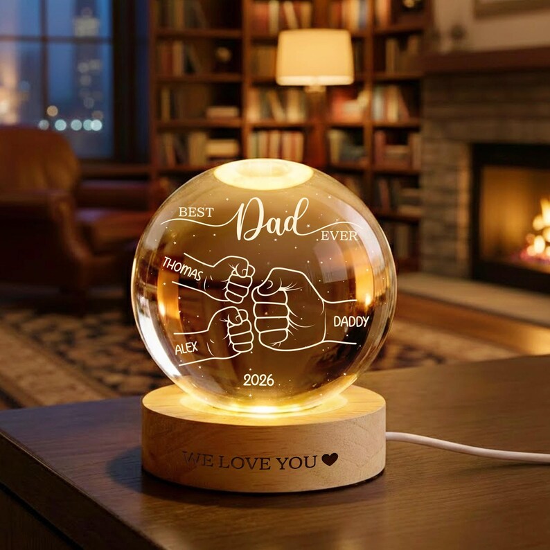 personalized-best-dad-ever-crystal-ball-night-light-fist-bump-family-gift-for-fathers-day