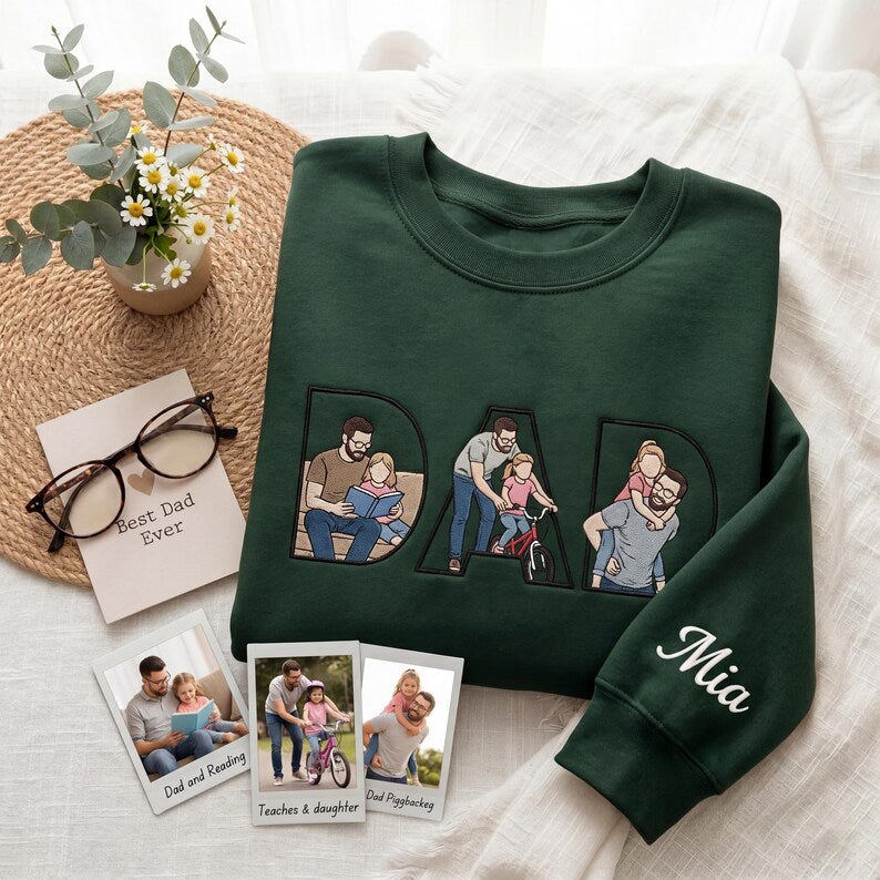 personalized-embroidered-dad-sweatshirt-with-custom-photos-fathers-day-gift