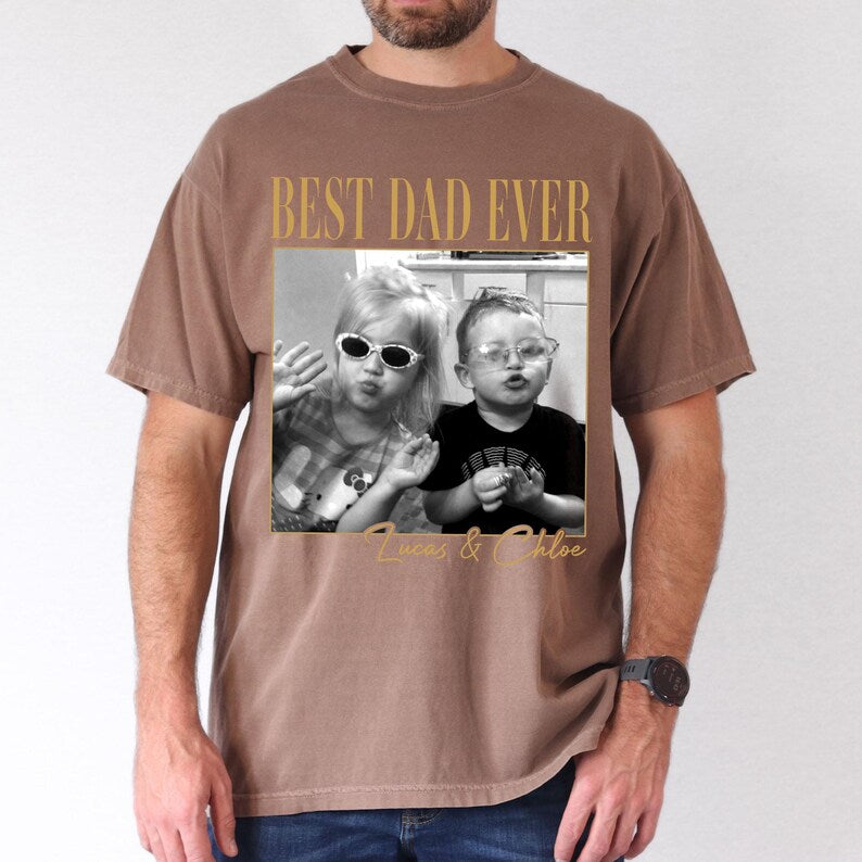 custom-dad-photo-vintage-style-t-shirt-best-dad-ever-personalized-fathers-day-gift-with-kids-picture-names