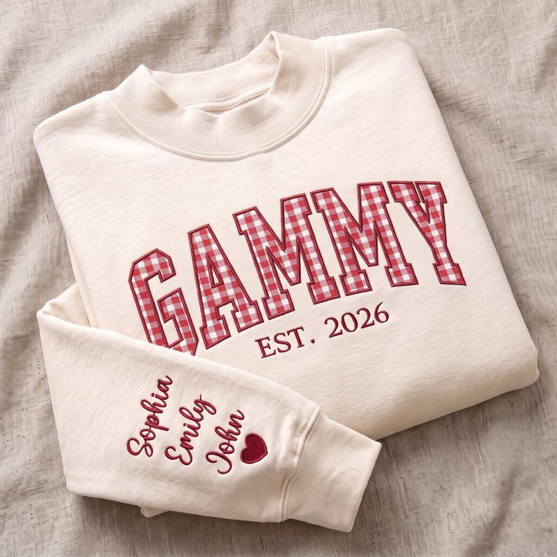 personalized-grandma-mock-neck-sweatshirt-custom-gingham-applique-with-grandkids-names-nana-gammy-mama-gift