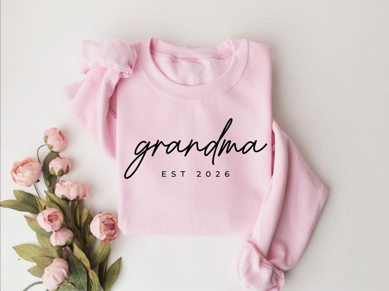 personalized-grandma-est-heat-transfer-print-sweatshirt-gift-for-grandmother