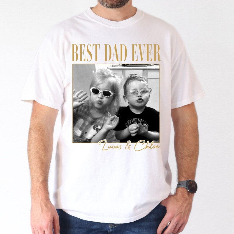 custom-dad-photo-vintage-style-t-shirt-best-dad-ever-personalized-fathers-day-gift-with-kids-picture-names