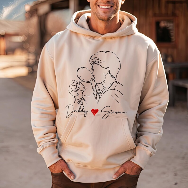 custom-new-dad-photo-shirt-personalized-fathers-day-gift-with-baby-line-art