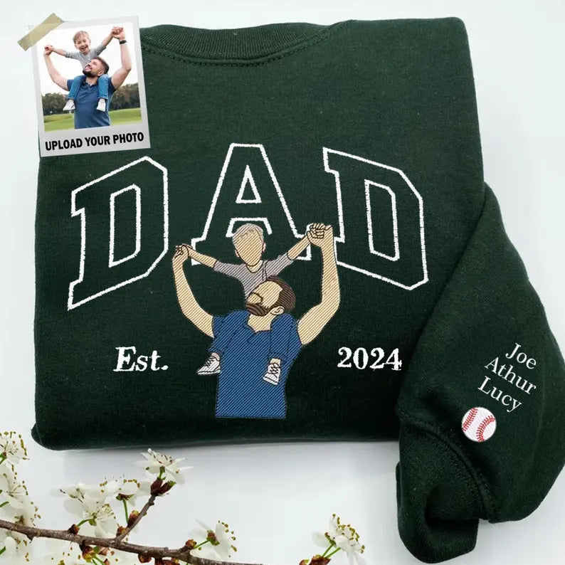 custom-embroidered-dad-sweatshirt-with-photo-gift-for-dad-from-mom