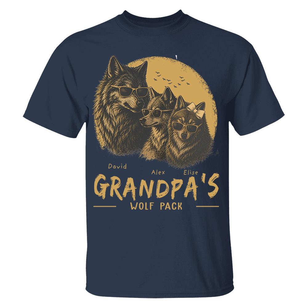 personalized-grandpa-wolf-pack-shirt-father-day-gifts-for-dad-funny-papa-tshirt-cool-daddy-wolf-tee