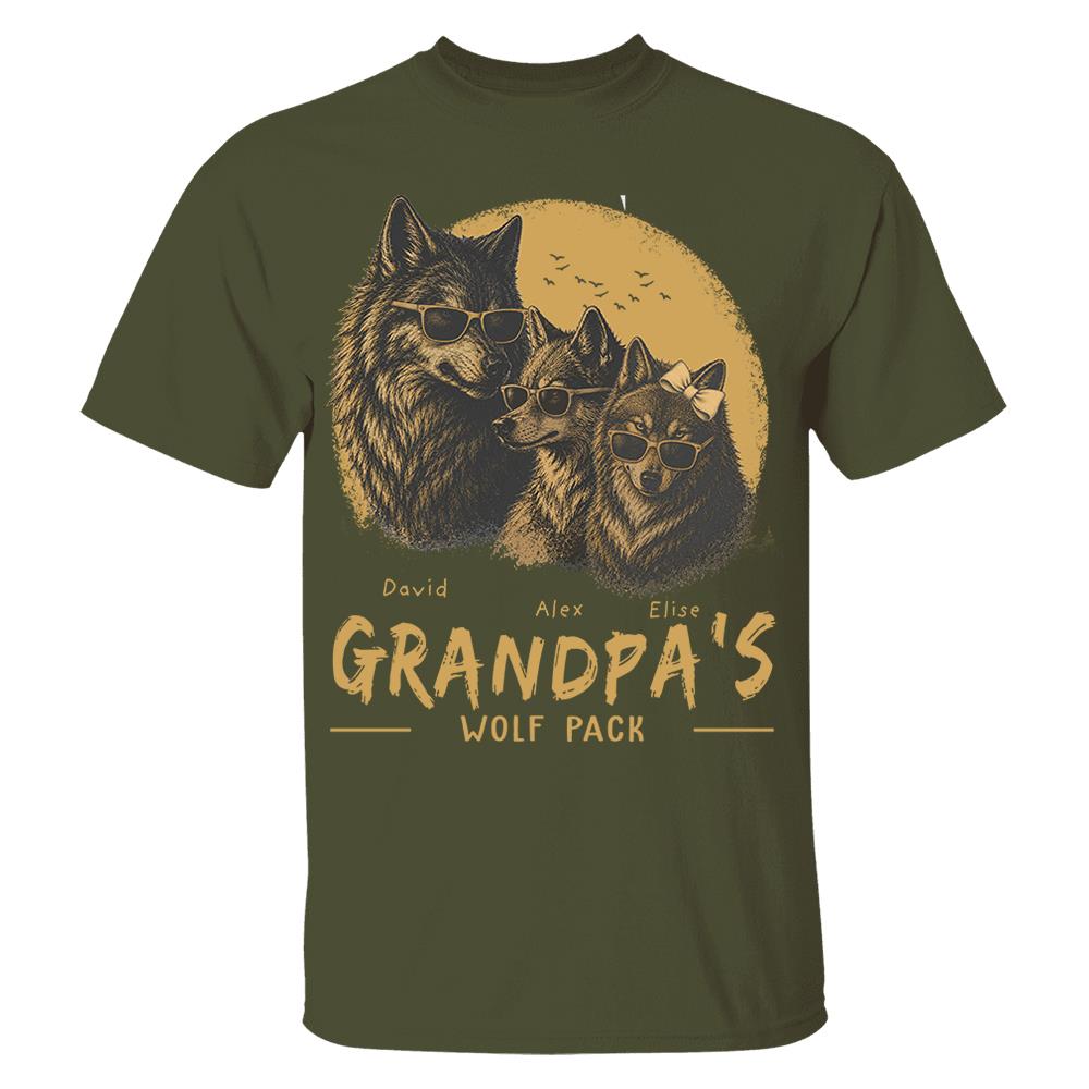 personalized-grandpa-wolf-pack-shirt-father-day-gifts-for-dad-funny-papa-tshirt-cool-daddy-wolf-tee