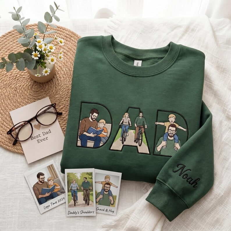 personalized-embroidered-dad-sweatshirt-with-custom-photos-fathers-day-gift