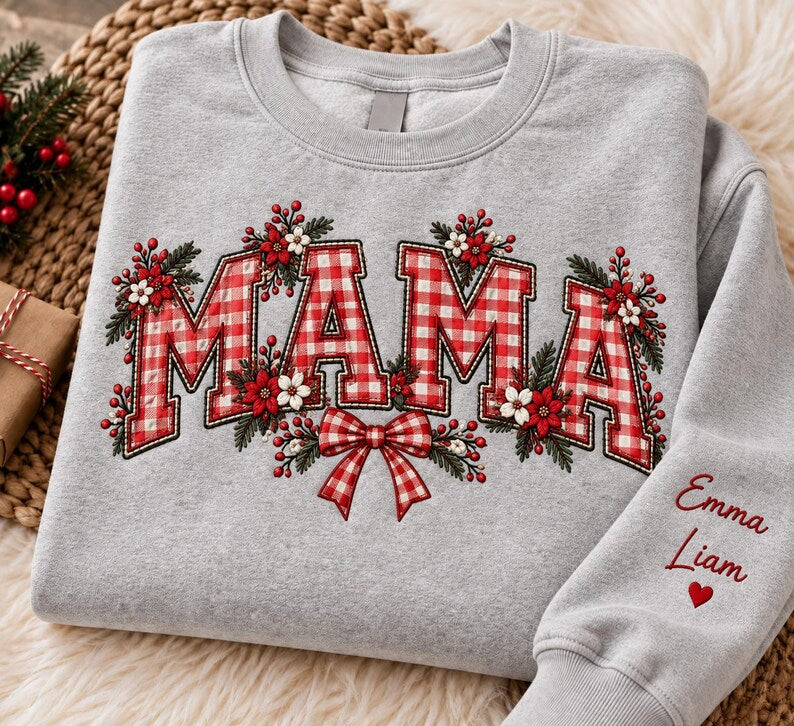 personalized-embroidered-plaid-christmas-mama-sweatshirt-holiday-gift-for-mom-gigi-mimi