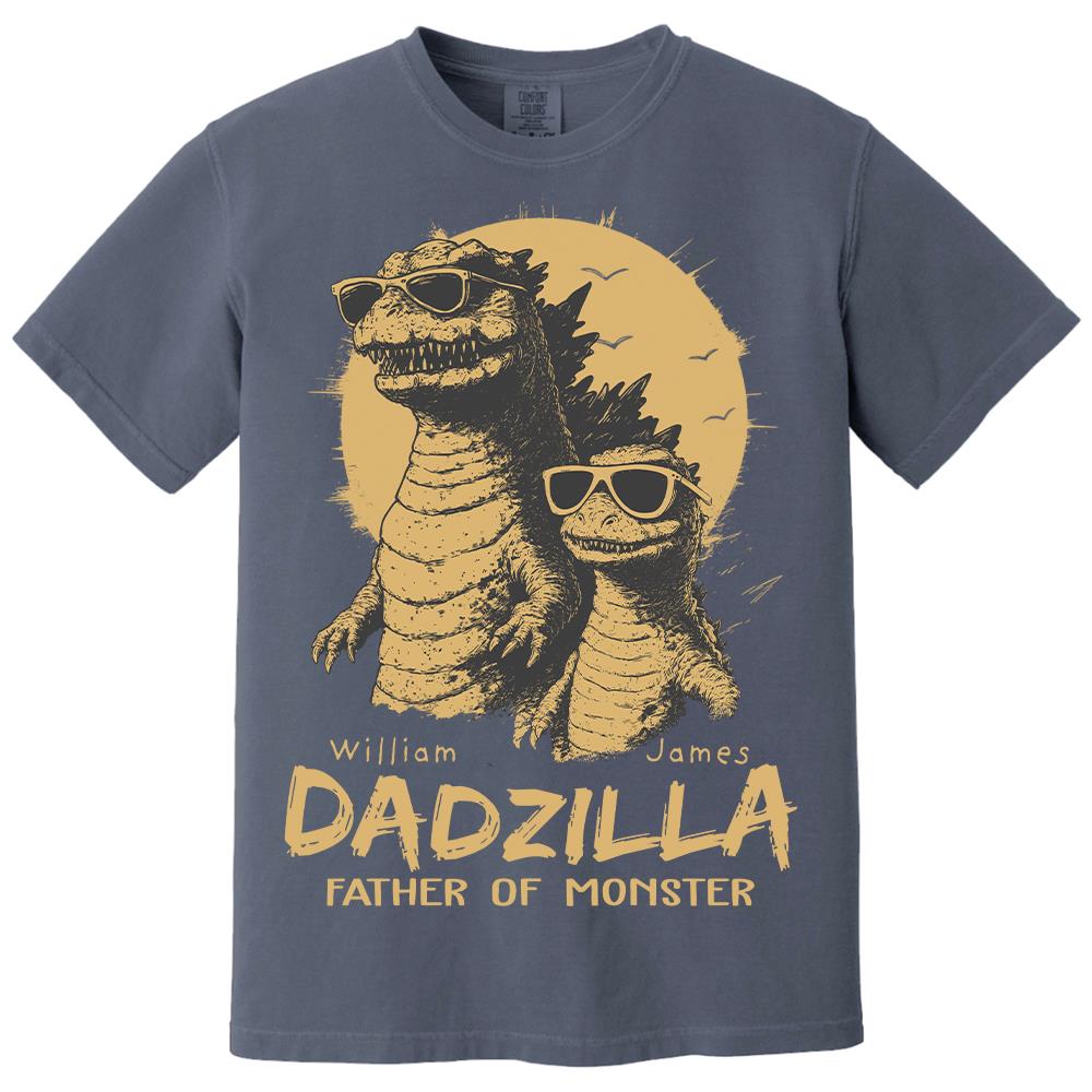 personalized-dadzilla-t-shirt-father-day-gifts-for-dad-funny-papa-tshirt-cool-daddy-dinosaur-tee