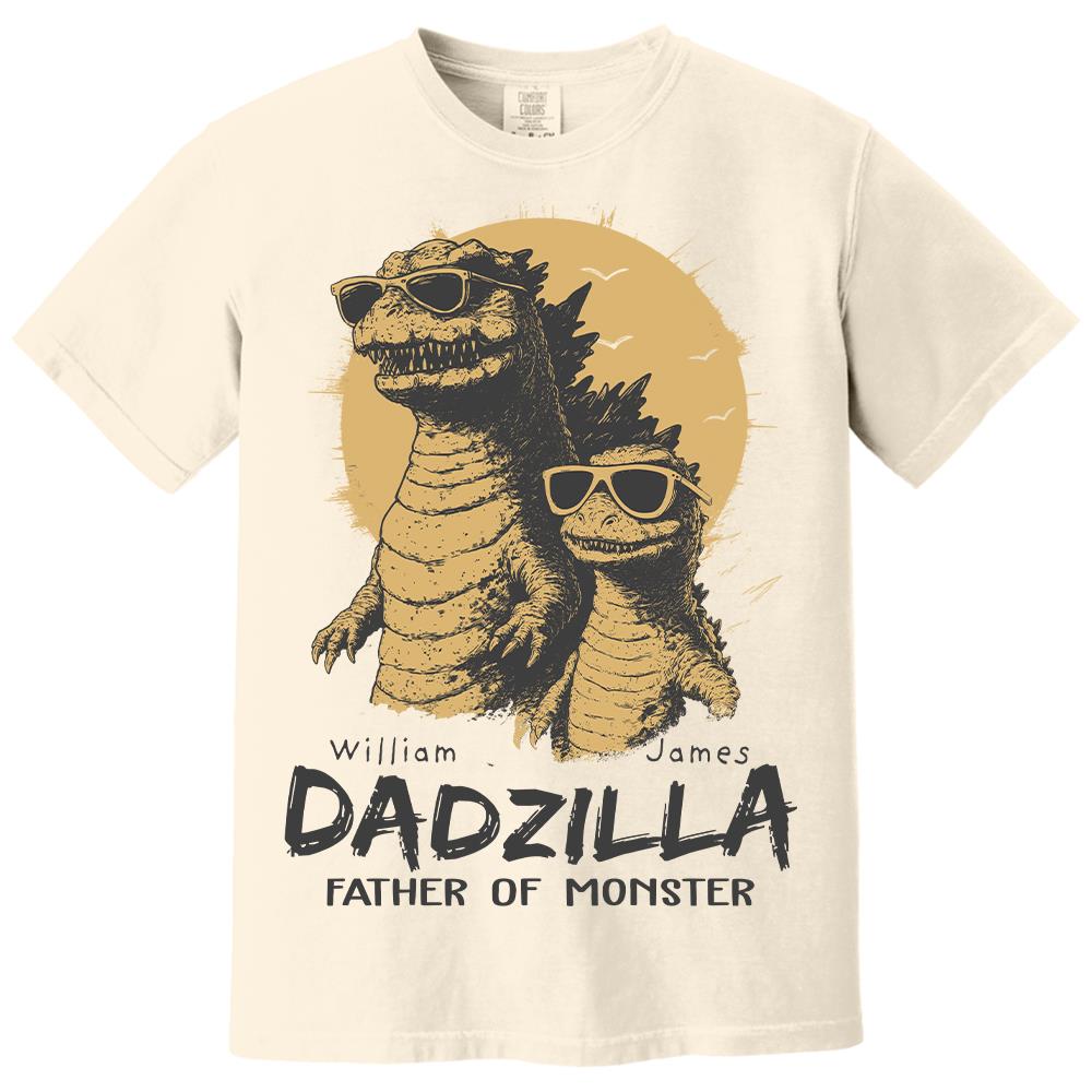 personalized-dadzilla-t-shirt-father-day-gifts-for-dad-funny-papa-tshirt-cool-daddy-dinosaur-tee
