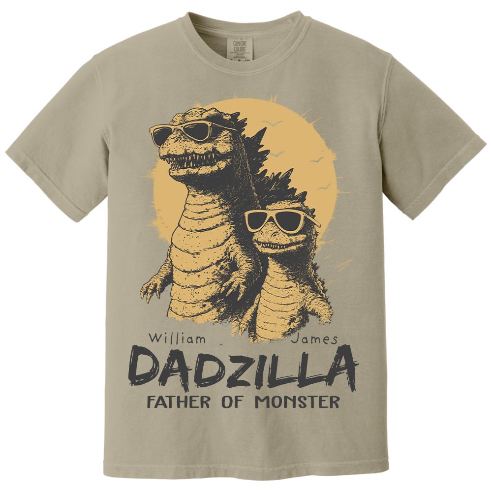 personalized-dadzilla-t-shirt-father-day-gifts-for-dad-funny-papa-tshirt-cool-daddy-dinosaur-tee
