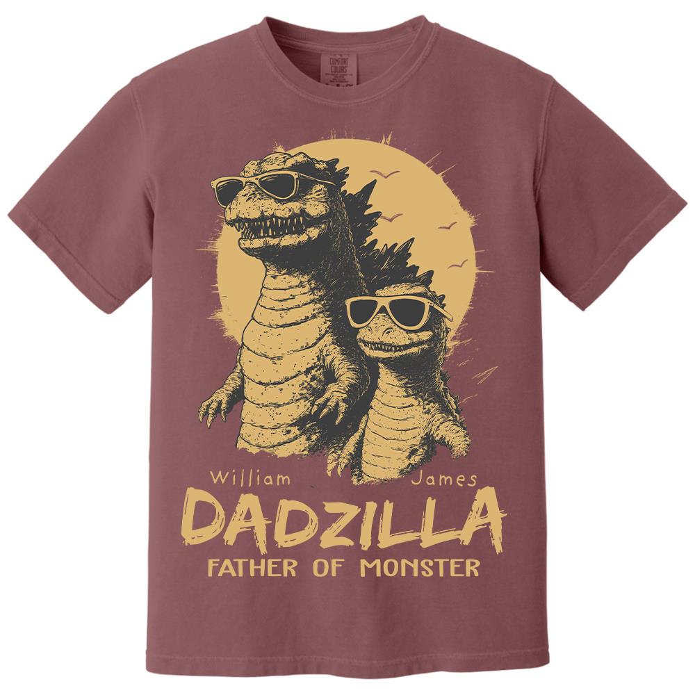 personalized-dadzilla-t-shirt-father-day-gifts-for-dad-funny-papa-tshirt-cool-daddy-dinosaur-tee