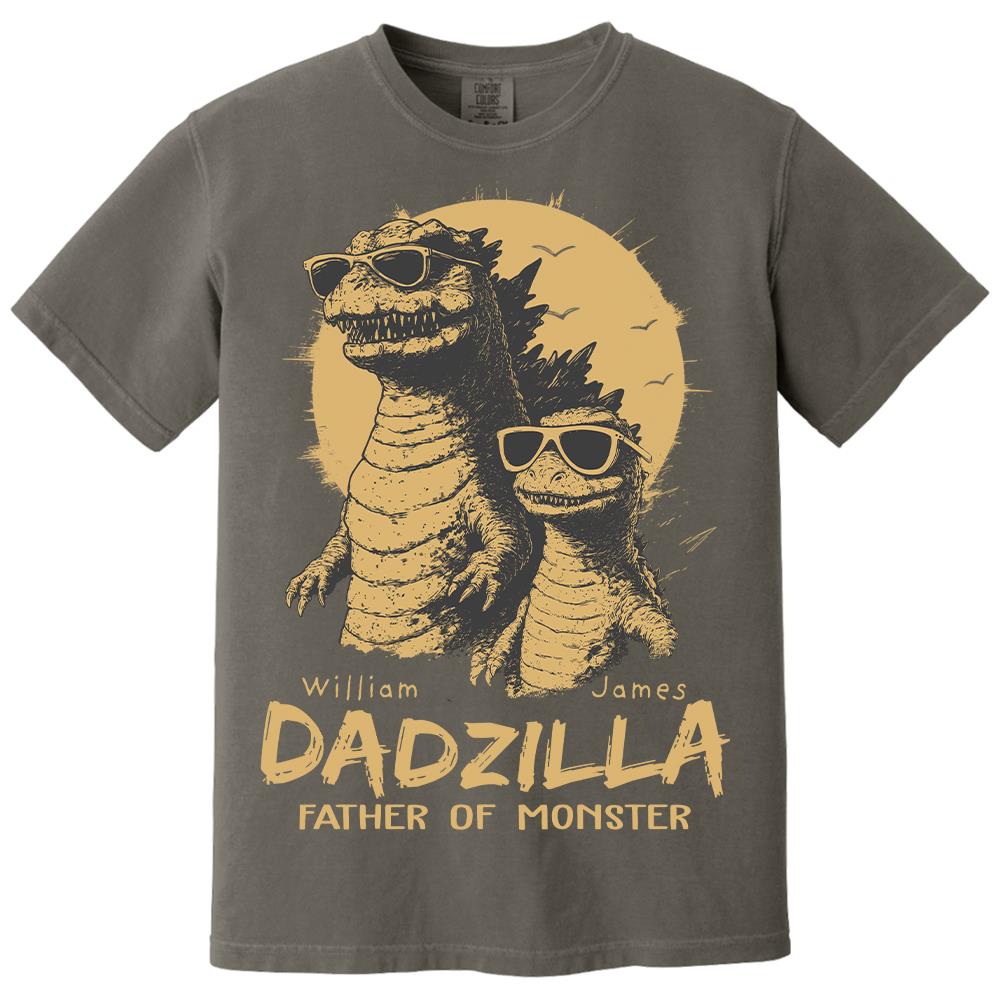 personalized-dadzilla-t-shirt-father-day-gifts-for-dad-funny-papa-tshirt-cool-daddy-dinosaur-tee