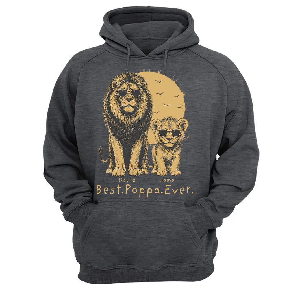 retro-vintage-lion-dad-and-kids-daddy-protector-personalized-shirt-cool-fathers-day-gift-for-dad-husband
