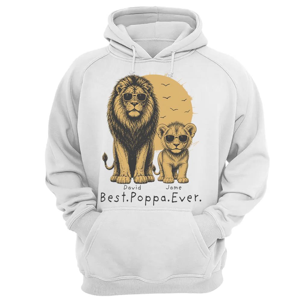 retro-vintage-lion-dad-and-kids-daddy-protector-personalized-shirt-cool-fathers-day-gift-for-dad-husband