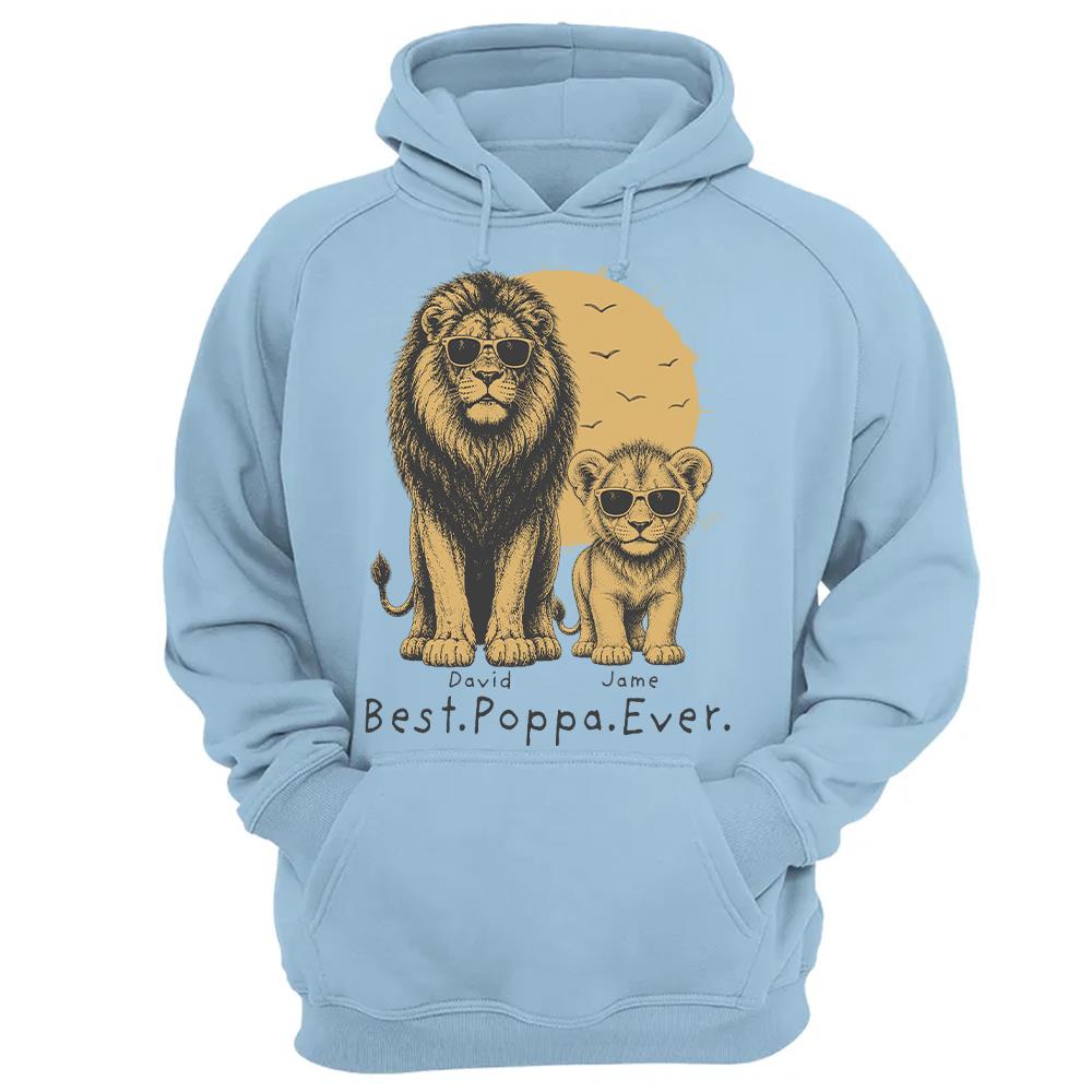 retro-vintage-lion-dad-and-kids-daddy-protector-personalized-shirt-cool-fathers-day-gift-for-dad-husband