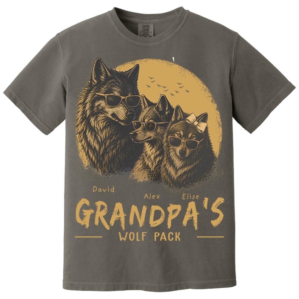 personalized-grandpa-wolf-pack-shirt-father-day-gifts-for-dad-funny-papa-tshirt-cool-daddy-wolf-tee