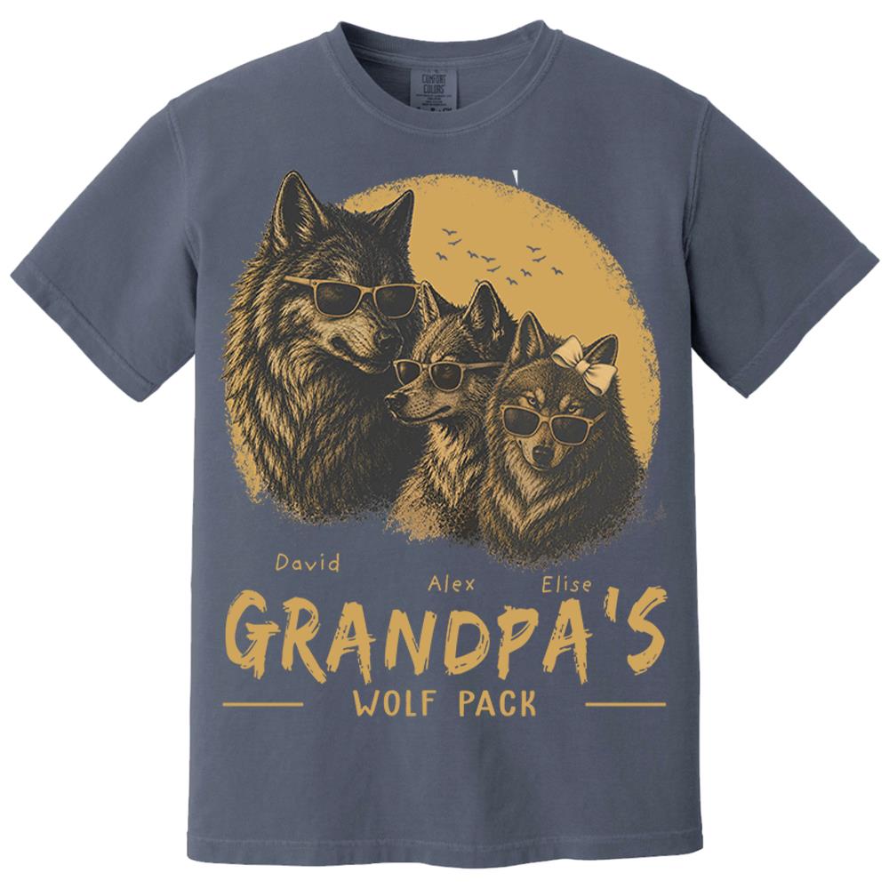 personalized-grandpa-wolf-pack-shirt-father-day-gifts-for-dad-funny-papa-tshirt-cool-daddy-wolf-tee